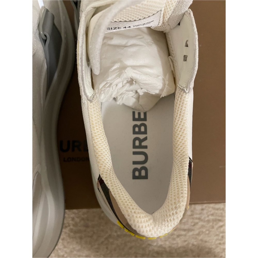 Burberry Vintage Check Velcro Strap Sneakers - Picture 7 of 15